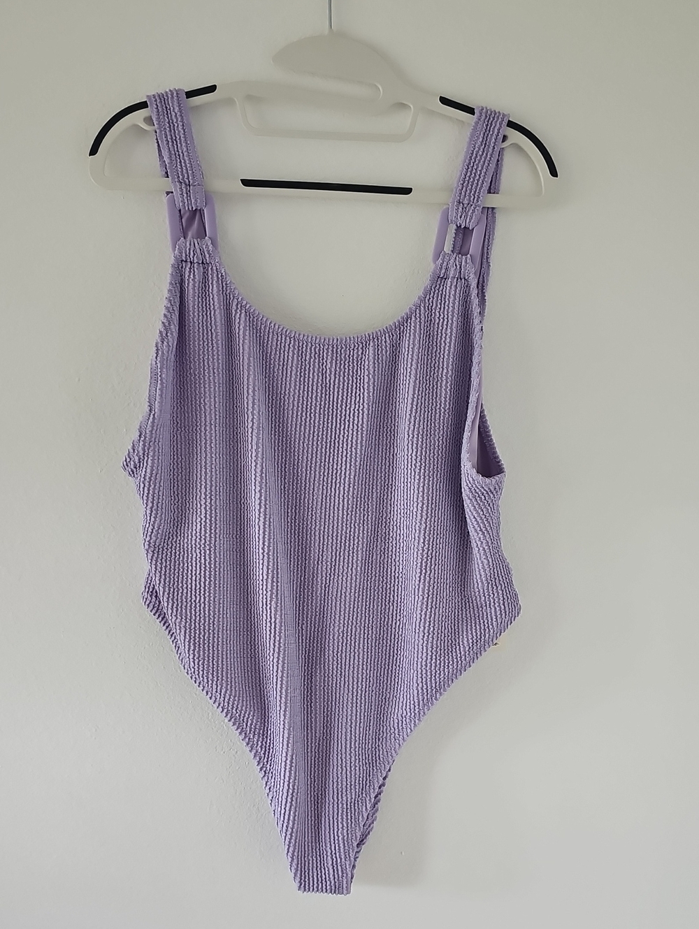 ●●AERIE PURPLE CRINKLED ONE PIECE BADENSUIT NWT S.XL●●